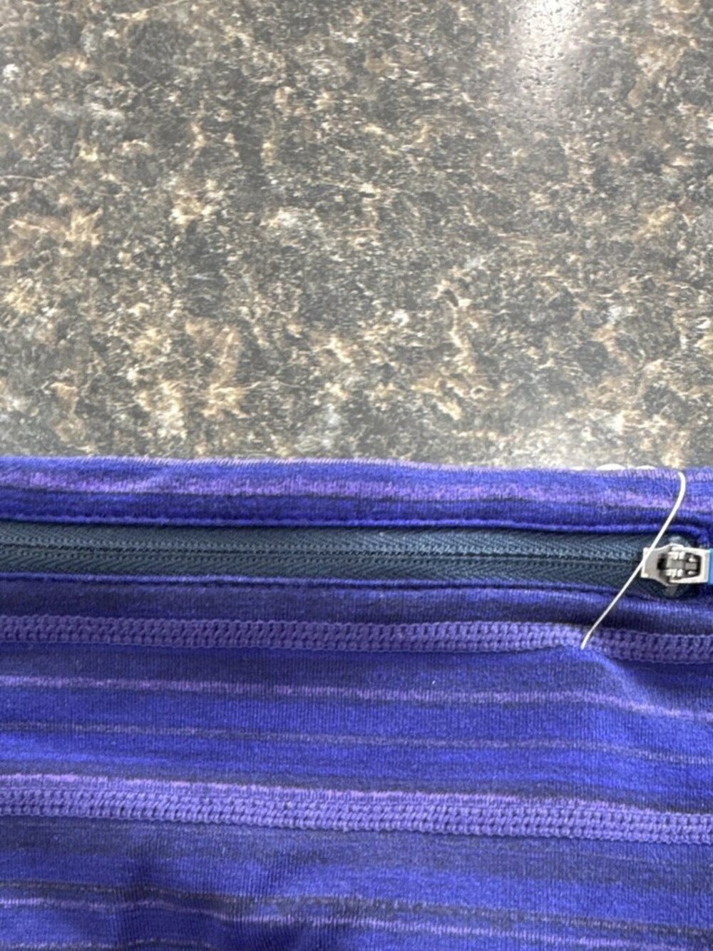 Athleta Women's Pull-On Stretch Athletic Skort Golf/Tennis Purple Blue Stripe XS - Picture 7 of 7